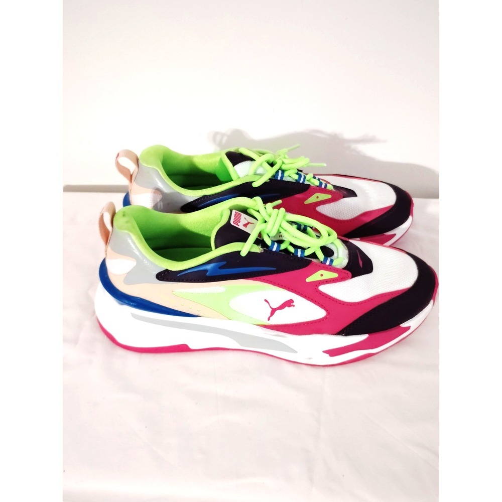 Puma RS‑X³ Puzzle Women 7 Sneakers‎ Multicolor 384328‑01 RS System Athletic EUC